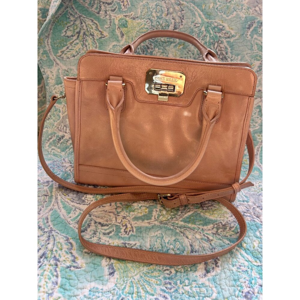 NWT Cole Haan Small Tote – Canyon Rose Leather $298 Retail